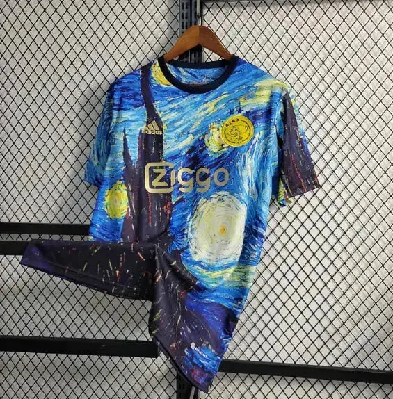 Maillot Ajax X Van Gogh édition Spéciale 2023-2024 Pandabuy