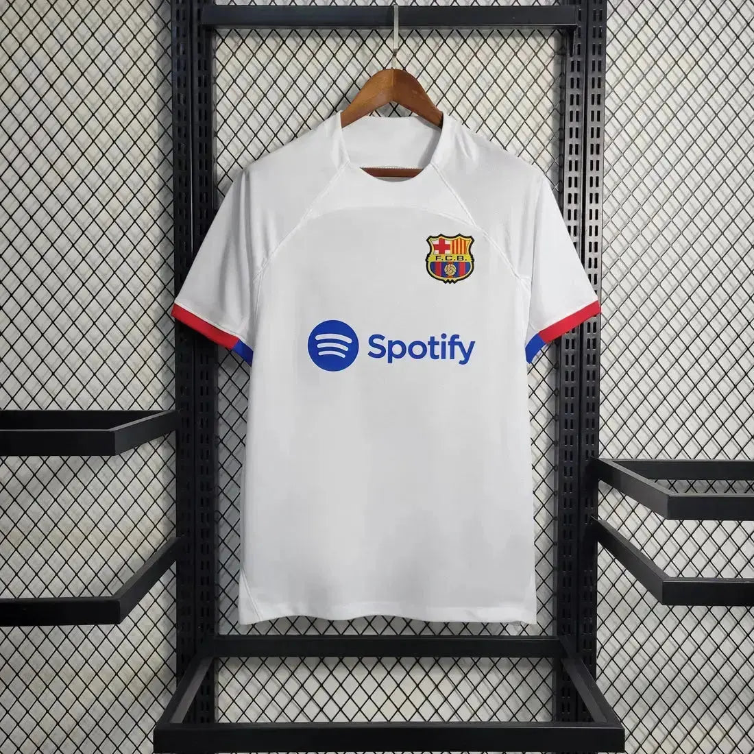 Maillot Extérieur du Barcelone « blanc » 2023-2024 Yama