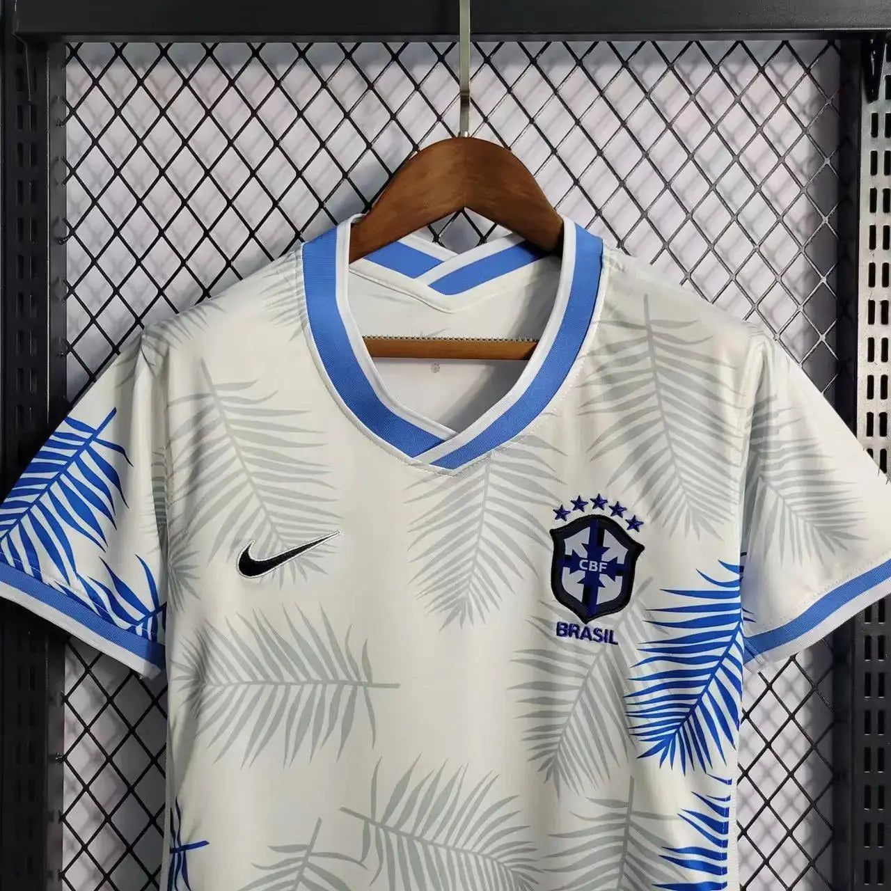 Maillot Femme du Brésil Concept « feuilles bleues » YamaFoot