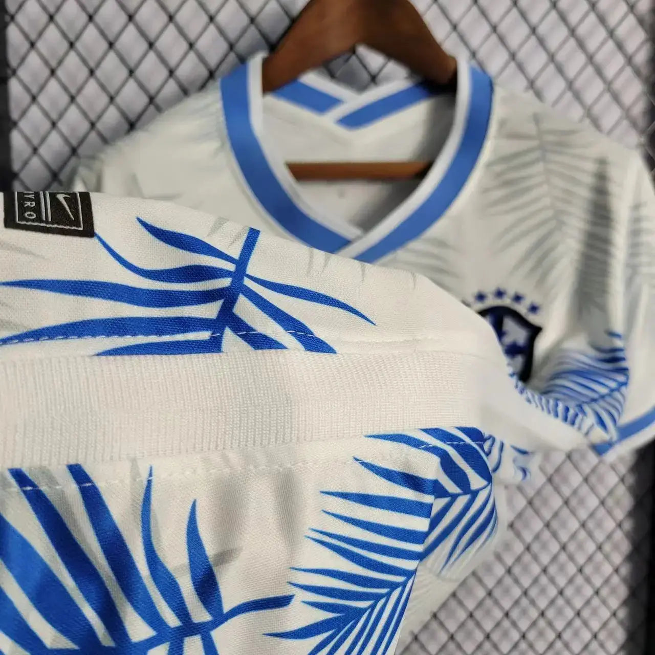 Maillot Femme du Brésil Concept « feuilles bleues » YamaFoot