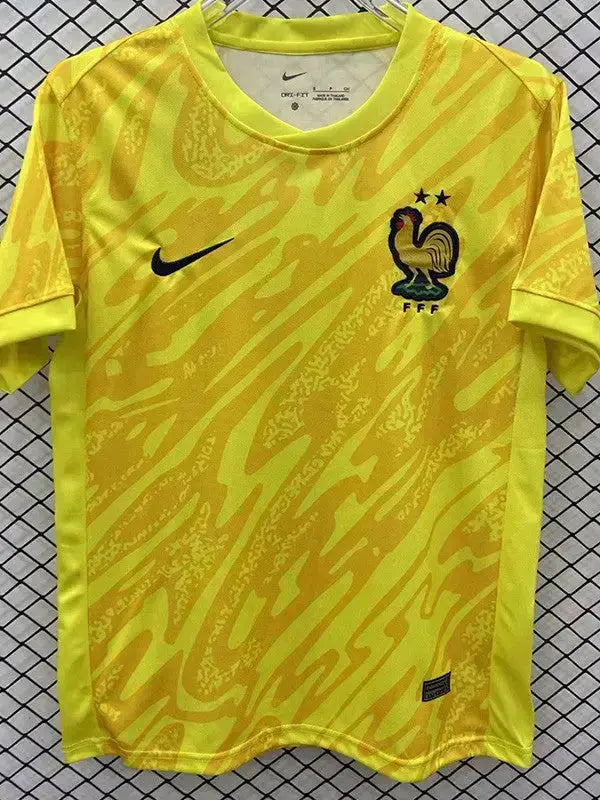 Maillot Gardien France Jaune 2024-2025 Yama