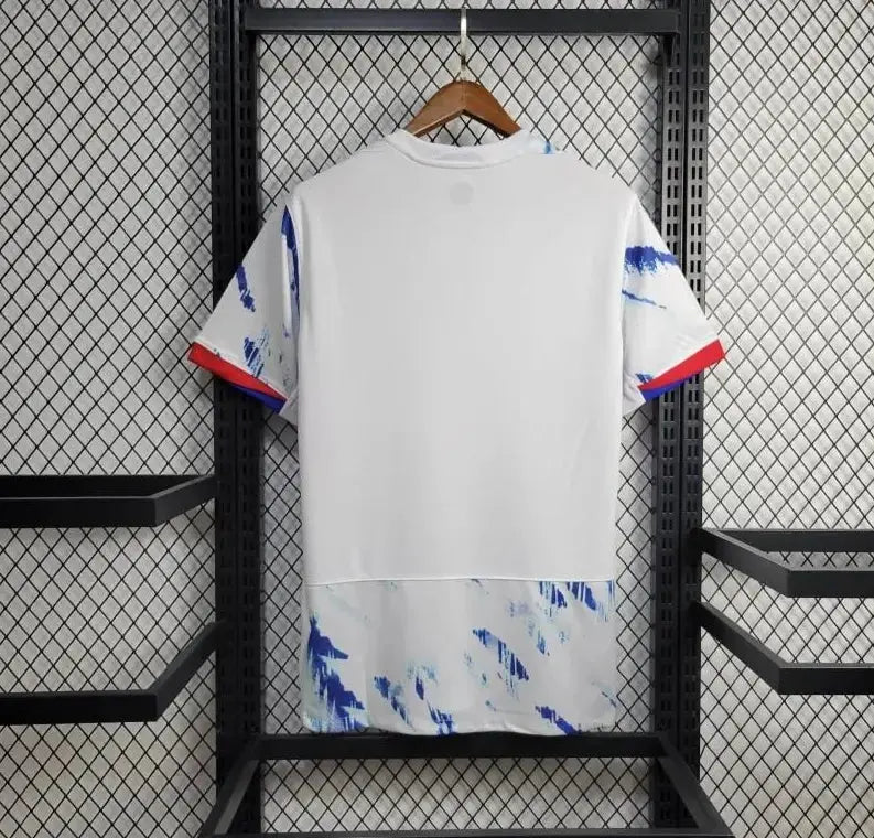 Maillot Norvège Extérieur "Blanc, Bleu" 2024 YamaFoot