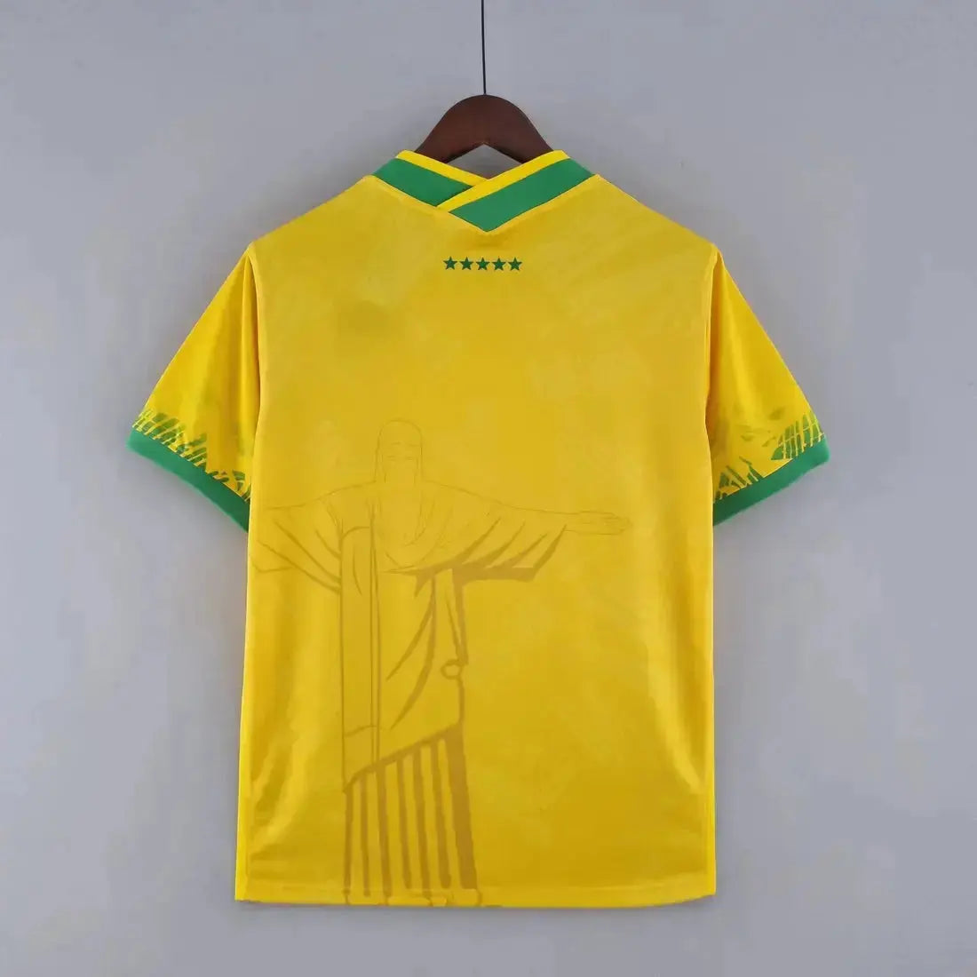 Maillot du Brésil Concept Jaune « Christ rédempteur » Yama