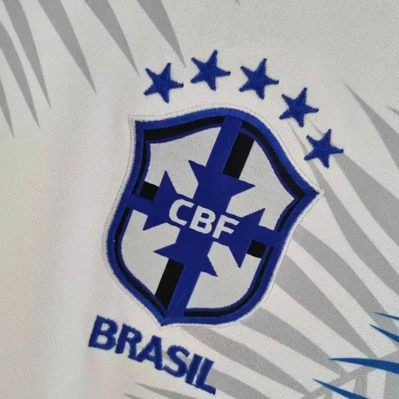 Maillot du Brésil Concept « feuilles bleues » Yama