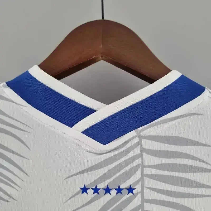 Maillot du Brésil Concept « feuilles bleues » Yama