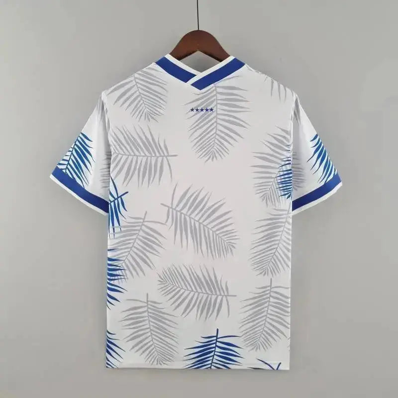 Maillot du Brésil Concept « feuilles bleues » Yama