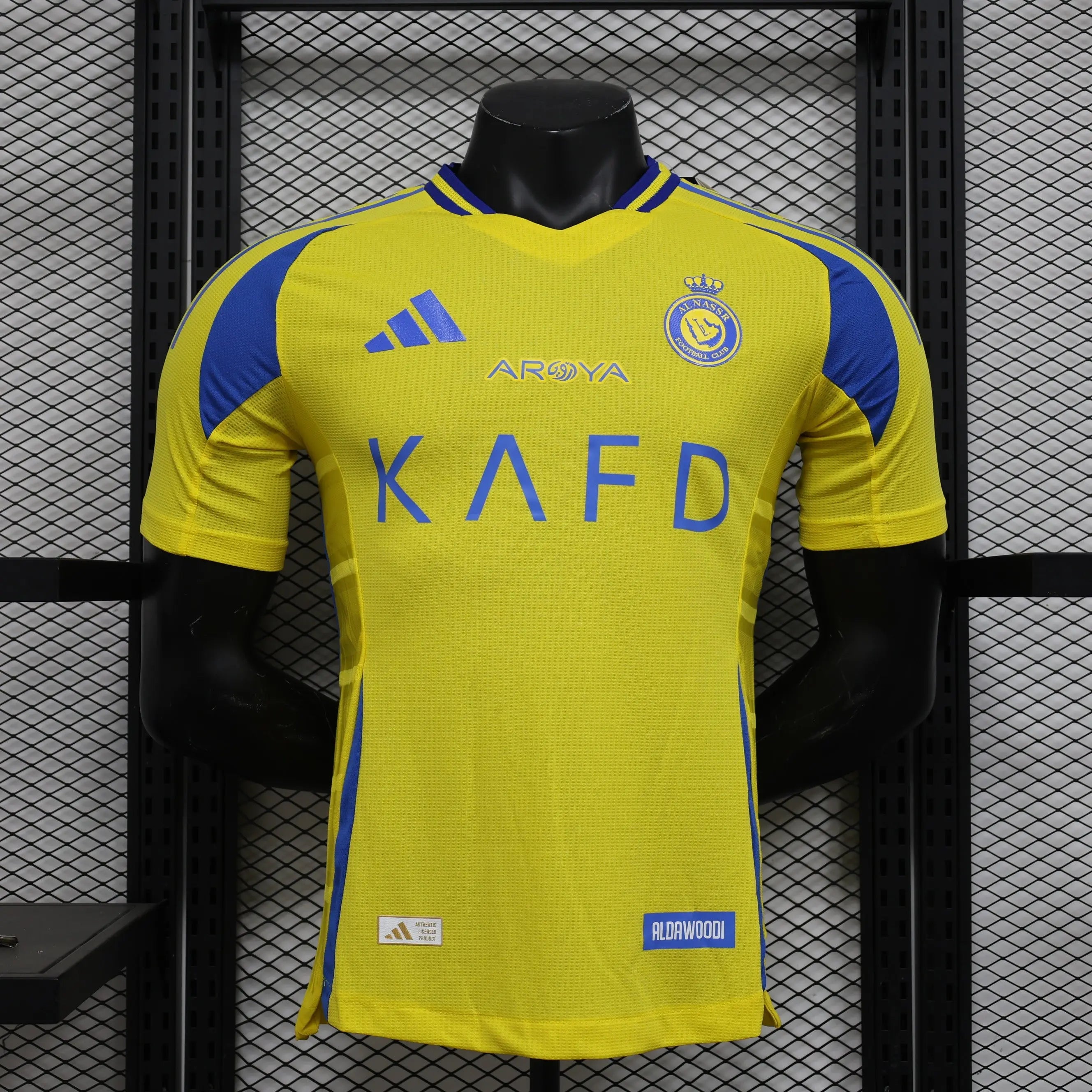 MAILLOT AL NASSR DOMICILE 2024/2025 Version Player Onze Maillots