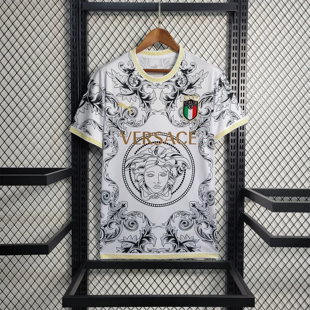 MAILLOT ITALIE CONCEPT EDITION VERSACE BLANC 2023/2024 Onze Maillots