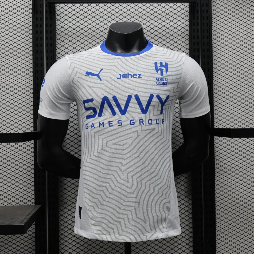 MAILLOT AL HILAL FC EXTERIEUR "Blanc" 2024/2025 Version Player Onze Maillots